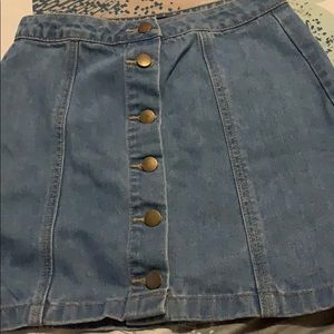Denim Skirt